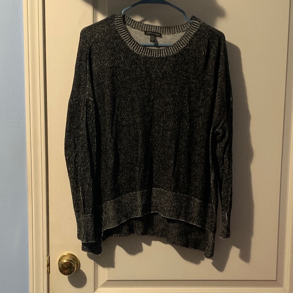 Eileen Fisher Charcoal Gray Sweater